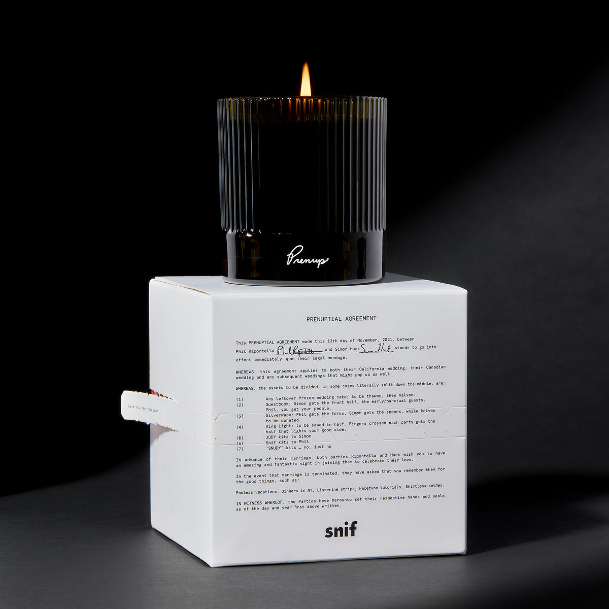 Prenup Candle - Image 2